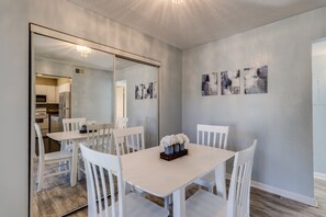 Dining - Cozy 2BR Condo w/ Kitchen & Pool |  Beach Nearby! (Biloxi)