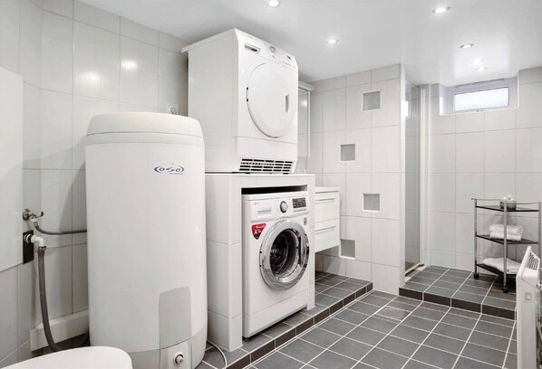 Shared Dormitory, 2 Bedrooms, Fireplace | Laundry