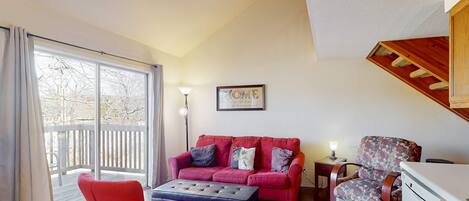 TV, DVD player, offices