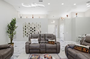 Interior - Race and Recharge  Ultimate Game Room Theater Heated Pool (Casa Grande)
