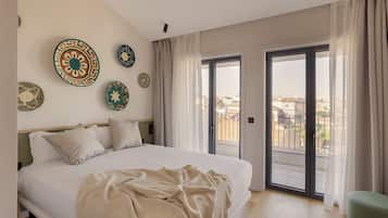 Dúplex, 3 habitaciones | Caja fuerte, cortinas opacas, cunas gratuitas y wifi gratis