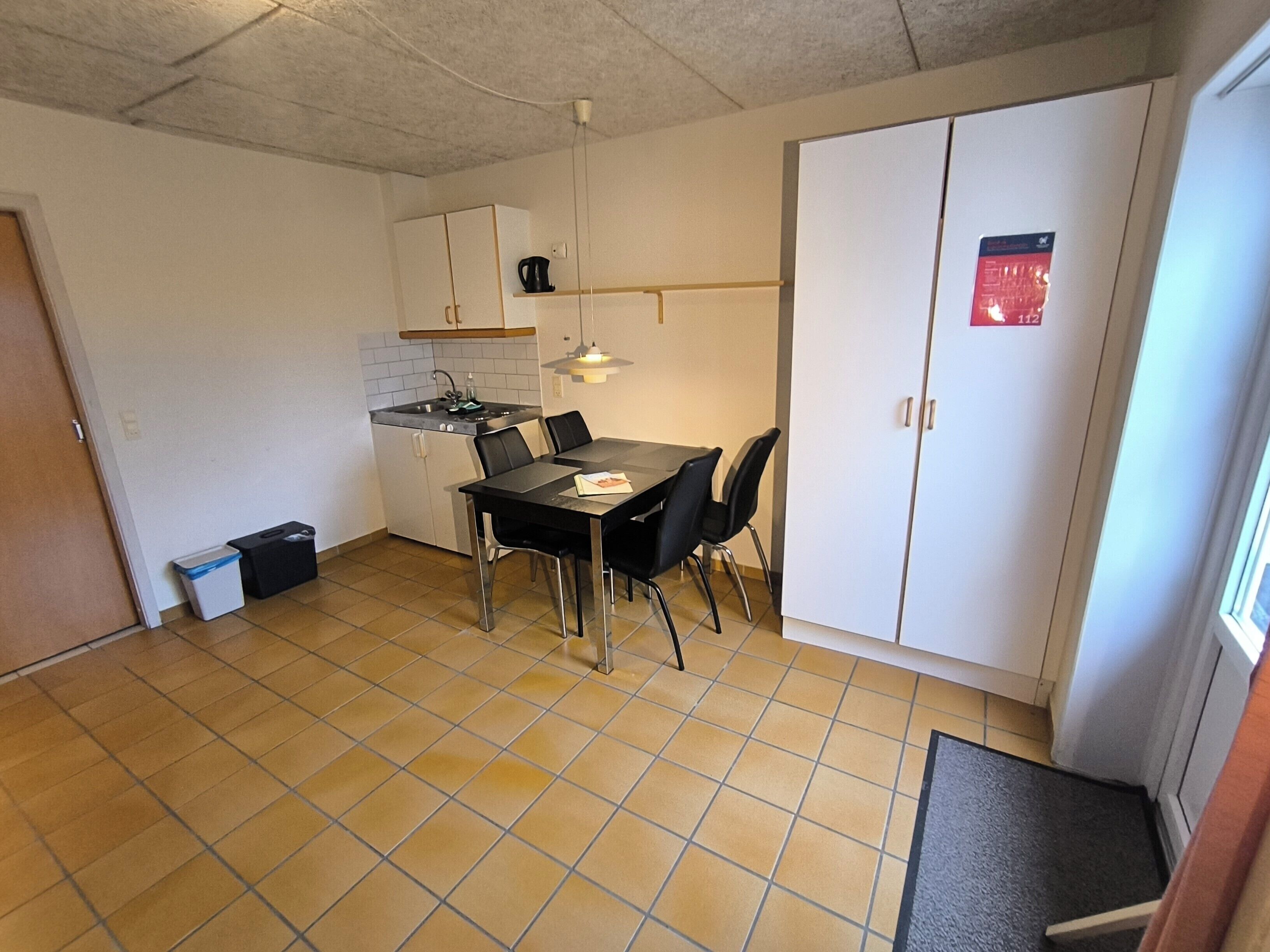 Monolocale Economy, bagno privato, vista giardino