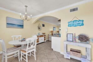 Condo, 1 King Bed with Sofa bed (Barefoot Beach Resort E206 - Liquid O) | Dining - Barefoot Beach Resort E206 - Liquid Obsession (Indian Shores)