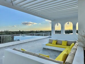 Terrace/patio - Villa les Oliviers 4 Chambres (Manzil Bu Zalafah)