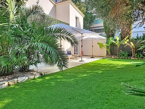 Terrace/patio - HENRI CAMILLE RE-  Beach House - 2 bedrooms house - Garden - 3 min beaches (Cannes)