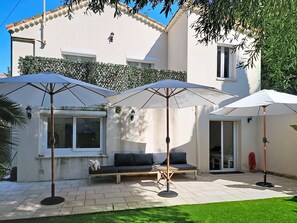 Terrace/patio - HENRI CAMILLE RE-  Beach House - 2 bedrooms house - Garden - 3 min beaches (Cannes)