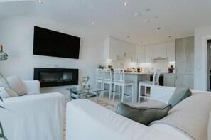 Appartement, 3 chambres (Deluxe) | Coin séjour