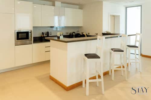 Luxury Apartment | Private kitchen | Coffee/tea maker, electric kettle