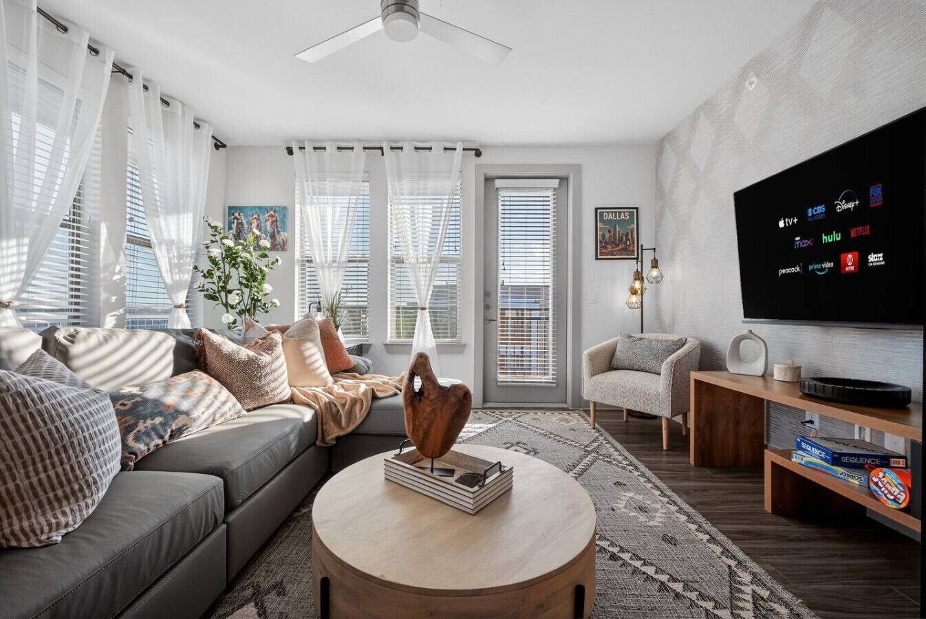 Área de sala de estar