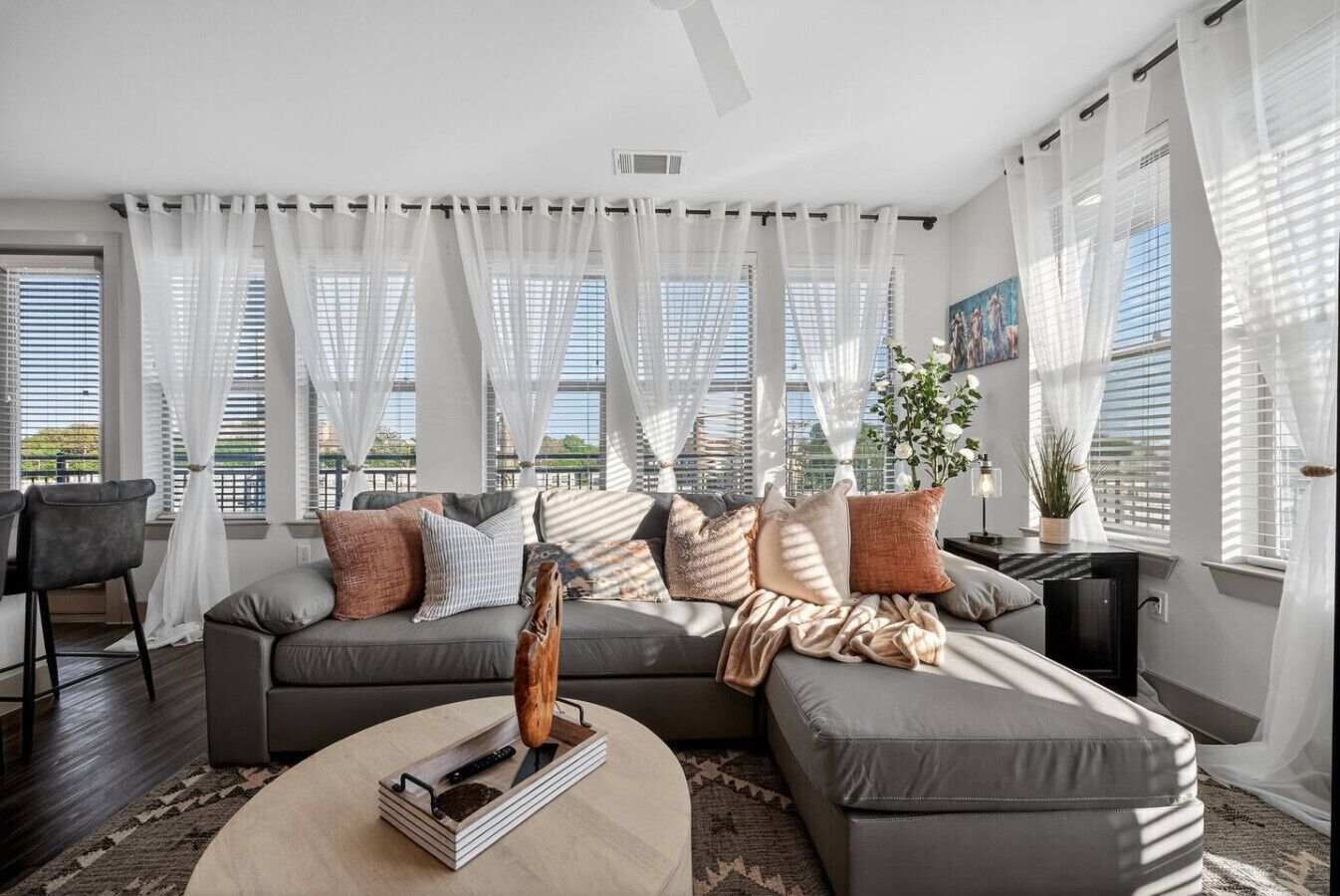 Área de sala de estar