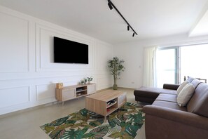 Living area - Gozo Getaway - Large Pool Apartment, 10 mins to Xagħra Square (Ix-Xagħra)