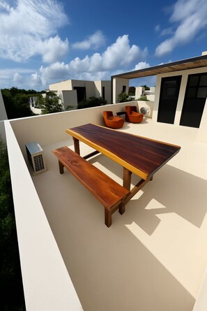 Outdoor dining - Welcome to your private oasis in the heart of Tulum! (Tulum)