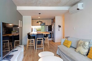 Apartment | Living area - Oceana Suites Mansa Inn (Punta del Este)