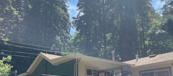 Perfect 2-bedroom cabin in Felton for a relaxing getaway. Hot tub + pet welcome