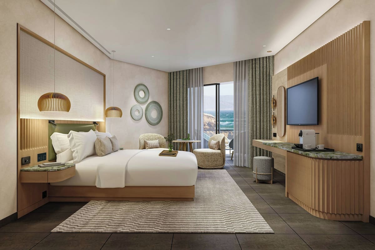 Habitación, 1 cama de matrimonio grande, balcón (no view)