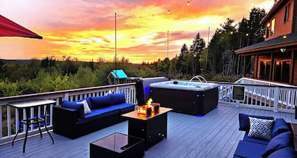 Bear Mountain Lodge - Maine - Full Lodge