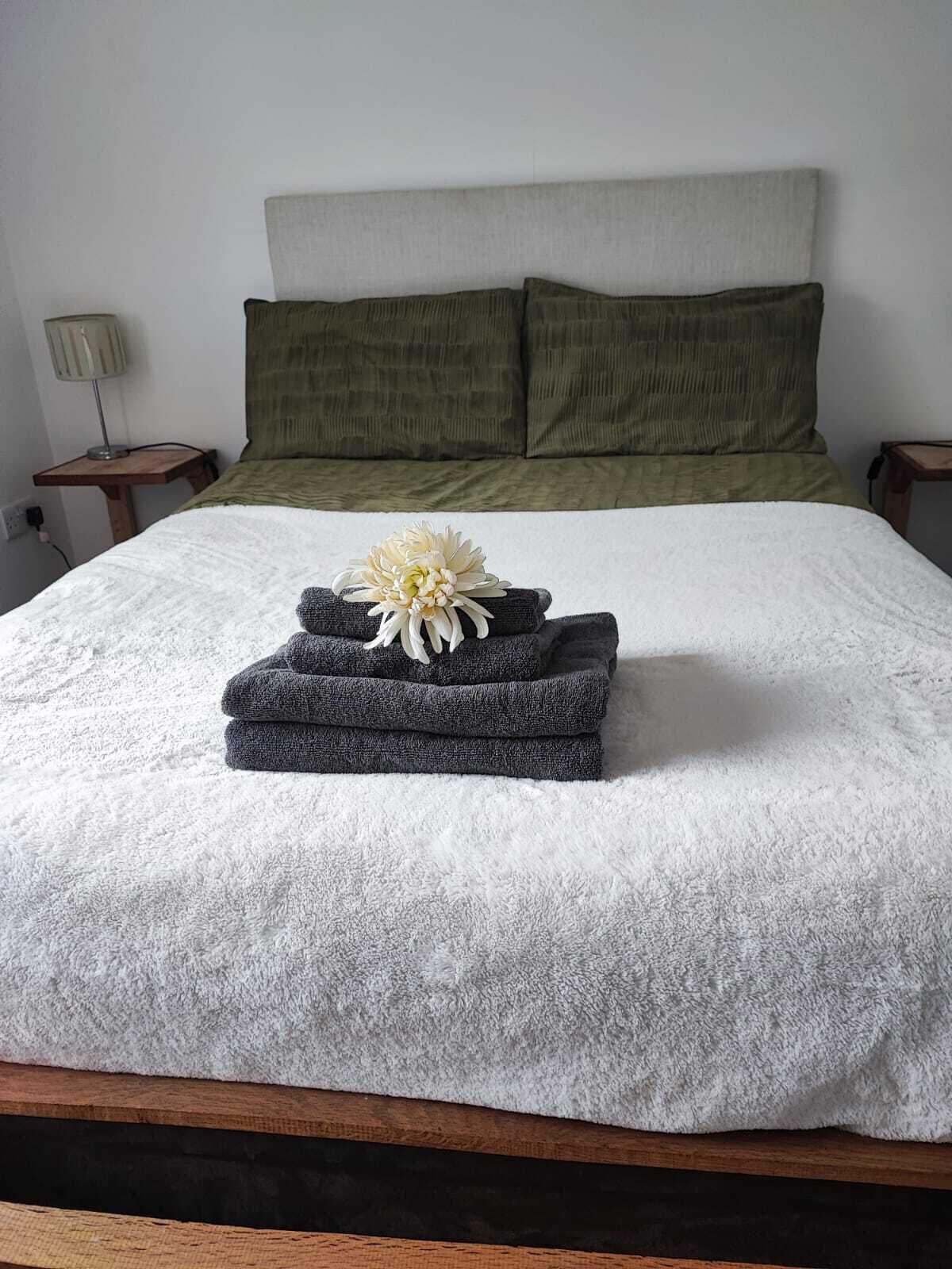 Iron/ironing board, WiFi, bed sheets