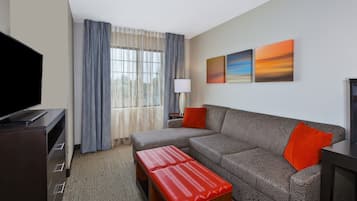 TV, DVD player, offices