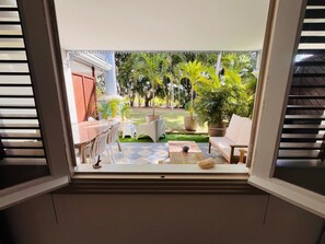 Interior - Beautiful Apart 40 m2 garden view Large swimming pool (Saint-François)