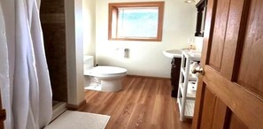 Towels, soap, toilet paper