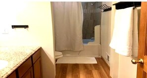 Towels, soap, toilet paper