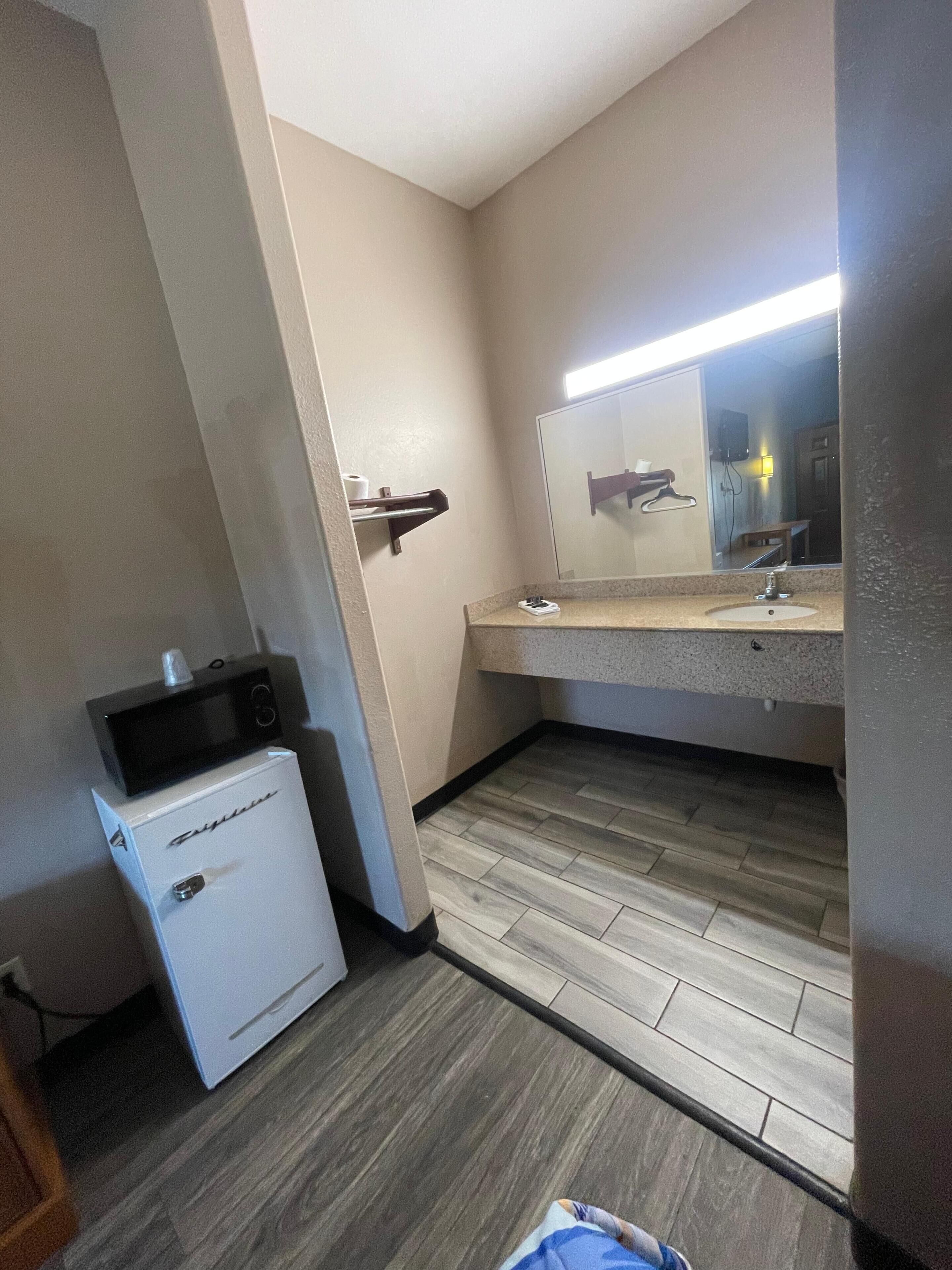 Room, 2 Queen Beds, Smoking | Bathroom