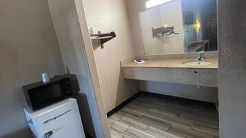 Room, 2 Queen Beds, Smoking | Bathroom