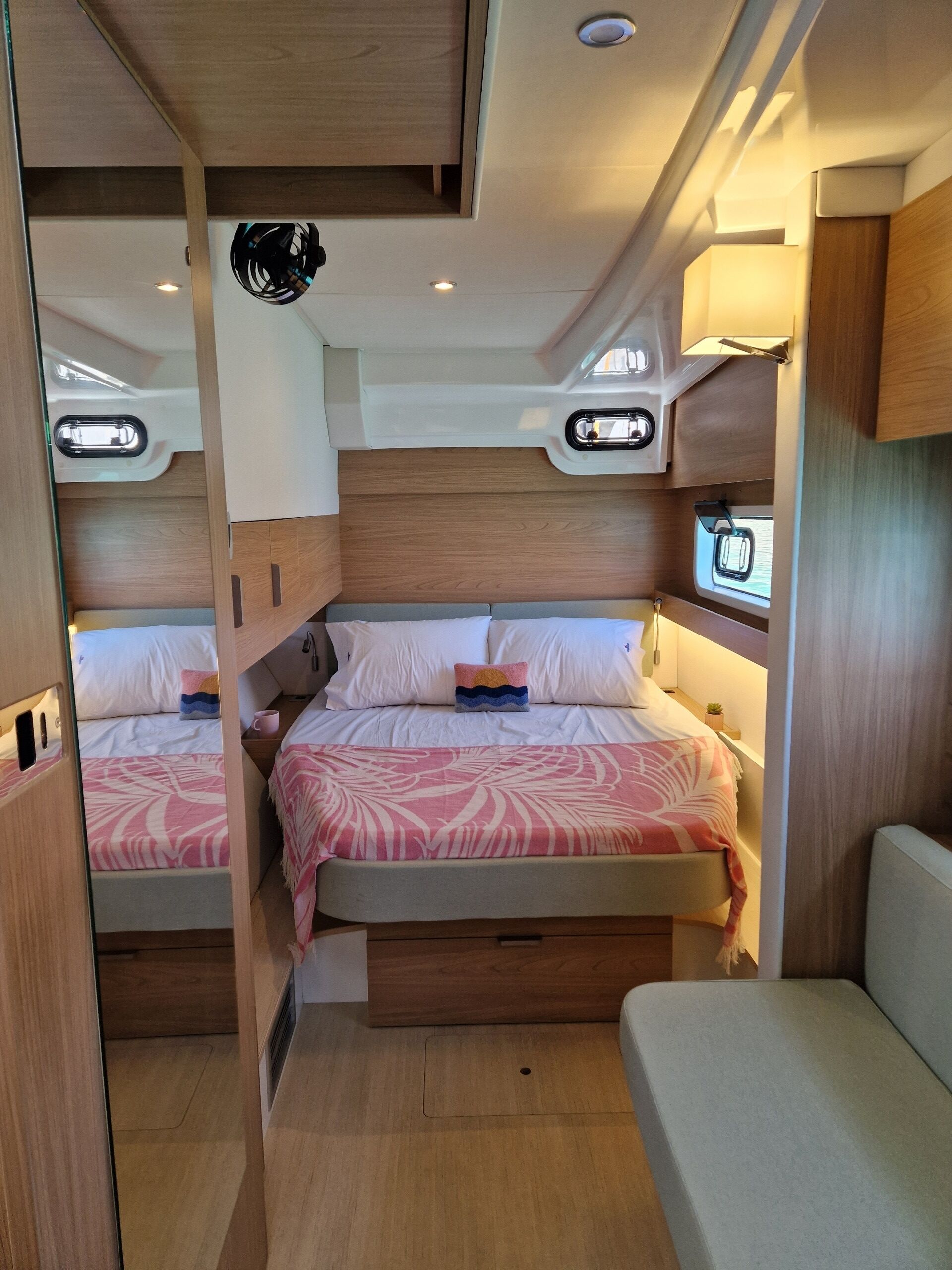 2 bedrooms, iron/ironing board