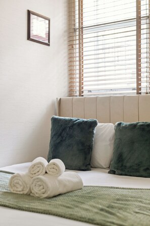 1 Schlafzimmer, Bügeleisen/Bügelbrett, kostenloses WLAN, Bettwäsche