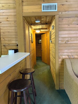 Interior - Soothing 2-bedroom cabin unit #139  with AC in Holly Lake Ranch (Holly Lake Ranch)