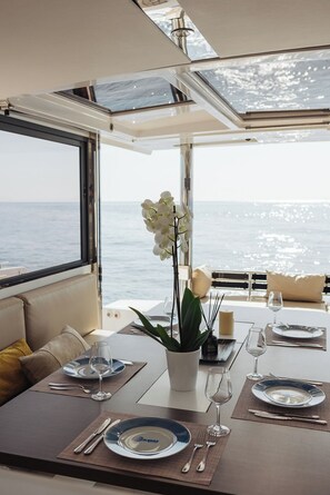 Dining - Sun-Kissed Sailing Adventure in Islas Cícladas, Mykonos (Mikonos)