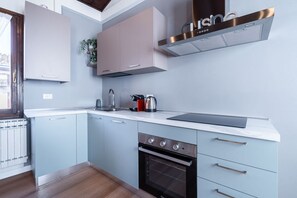 Fridge, dishwasher - Attic Romance with Balcony (Verona)