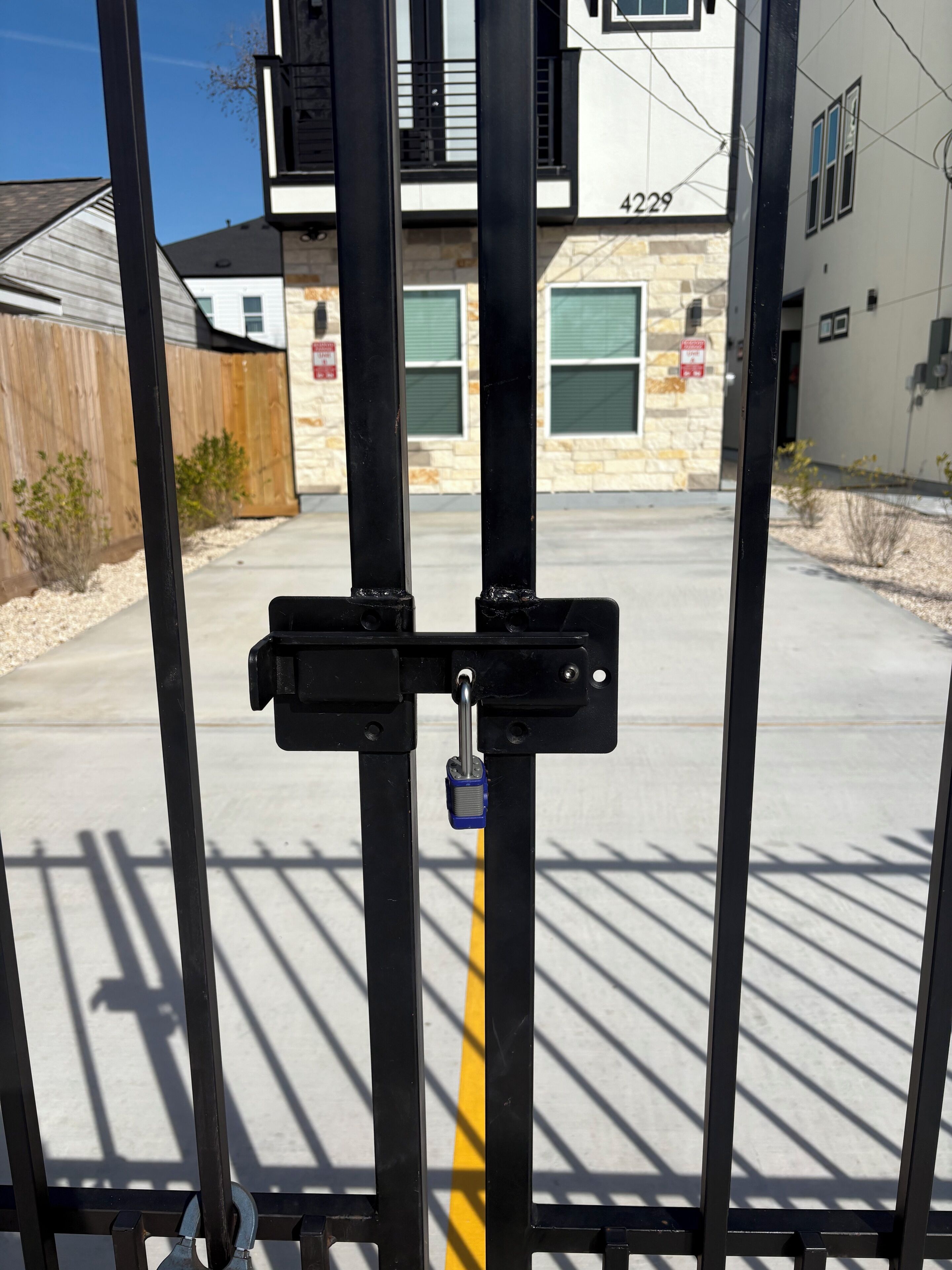 Enceinte de l’hébergement