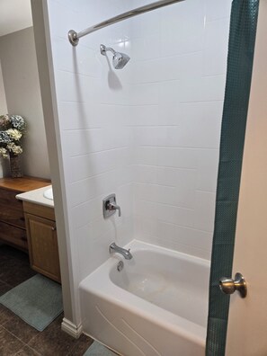 Towels, soap, toilet paper