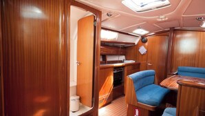Interior - Sun-Kissed Sailing: A Luxurious Beach Experience in Nikiti, Macedonia (Nikiti)