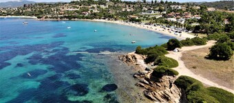 Sun-Kissed Sailing: A Luxurious Beach Experience in Nikiti, Macedonia