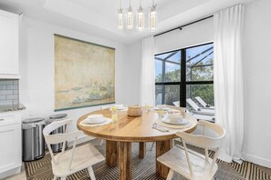 Dining - Mimosa Days and Game Nights Heated Pool Home (Cape Coral)