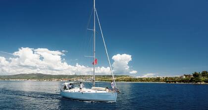 Sun-Kissed Sailing: A Luxurious Beach Experience in Nikiti, Macedonia