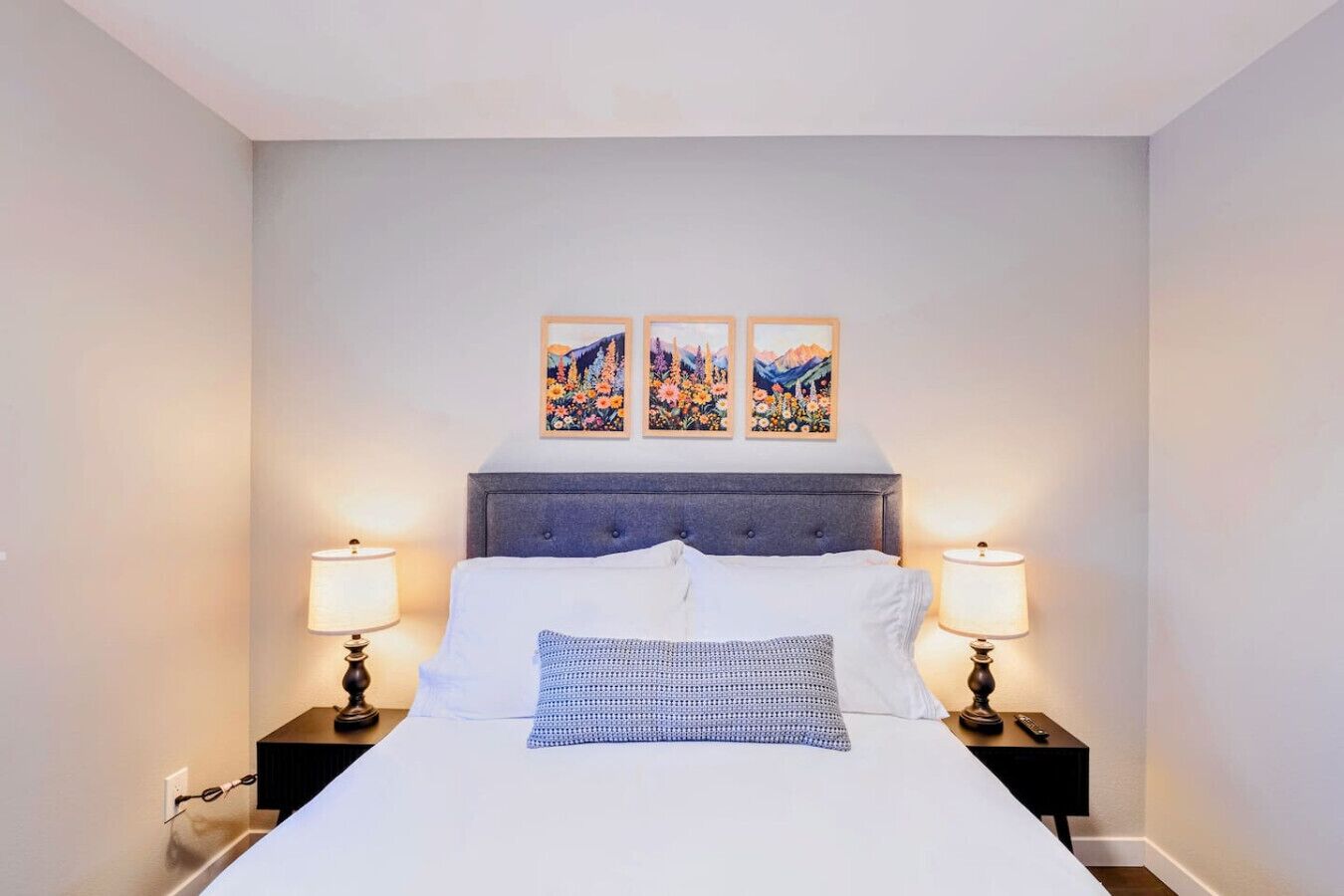 3 bedrooms, iron/ironing board, WiFi, bed sheets