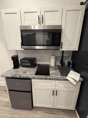 Microwave, stovetop