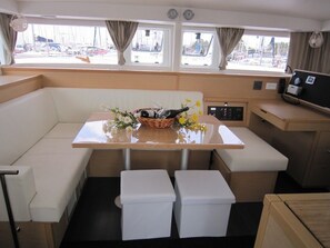 Dining - Sun-Kissed Sailing Adventure in Islas Sarónicas (Alimos)