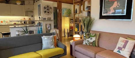 Appartement, 1 chambre | Salle de séjour