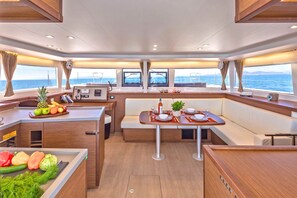 Dining - Sun-Kissed Sailing Adventure in Islas Sarónicas (Alimos)