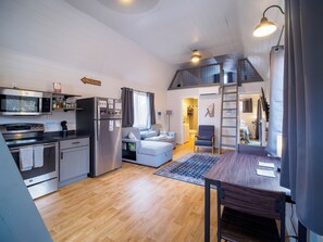 Interior - Cozy Lofted Cabin #2 at Cataract Lake Getaway (Poland)