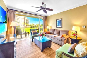 TV - Honua Kai 2 Free Rental Cars KBM Resorts Gorgeous Inner Courtyard 2 Units, 4 Bedrooms HK Ml-2780 (Kaanapali)