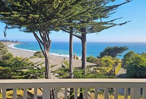 Property grounds - Updated home with ocean views, private hot tub, fire table, outdoor kitchen (Gualala)