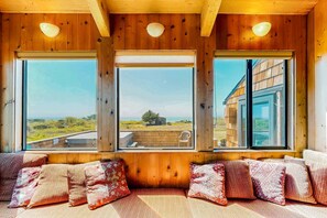 Interior - Ocean-view home with hot tub on the golf course, dogs welcome (Sea Ranch)