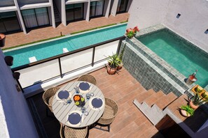 Outdoor dining - Manah House, São Miguel dos Milagres (São Miguel dos Milagres)