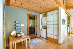 Interior - Sea Ranch cottage with private hot tub in the redwoods, dogs welcome (Sea Ranch)