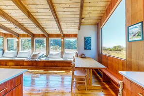 Interior - Ocean-view home with hot tub & prime location at Shell Beach (Sea Ranch)